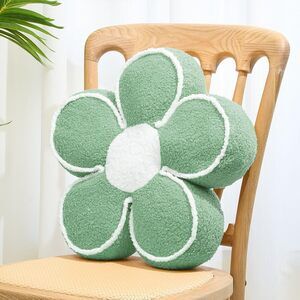 5765 Flower Shaped Pillow Daisy Pillows Floor Cushion Pastel Cute Seat